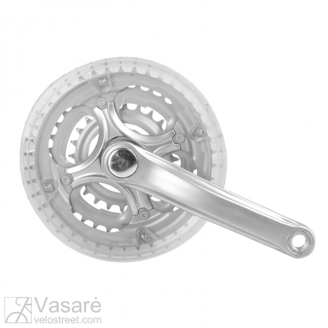 Chainwheelset 24/34/42, 170 mm plastic coated crank Chainwheelset 24/34/42, 170 mm plastic coated crank