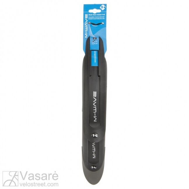 Purvasaugių k-tas 12-18" M-WAVE juodas plastikinis 1 Purvasaugių k-tas 12-18" M-WAVE juodas plastikinis 1