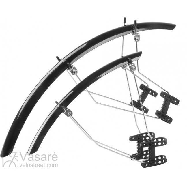 Purvasaugių k-tas 28" "M-Wave" juodas 33mm sport