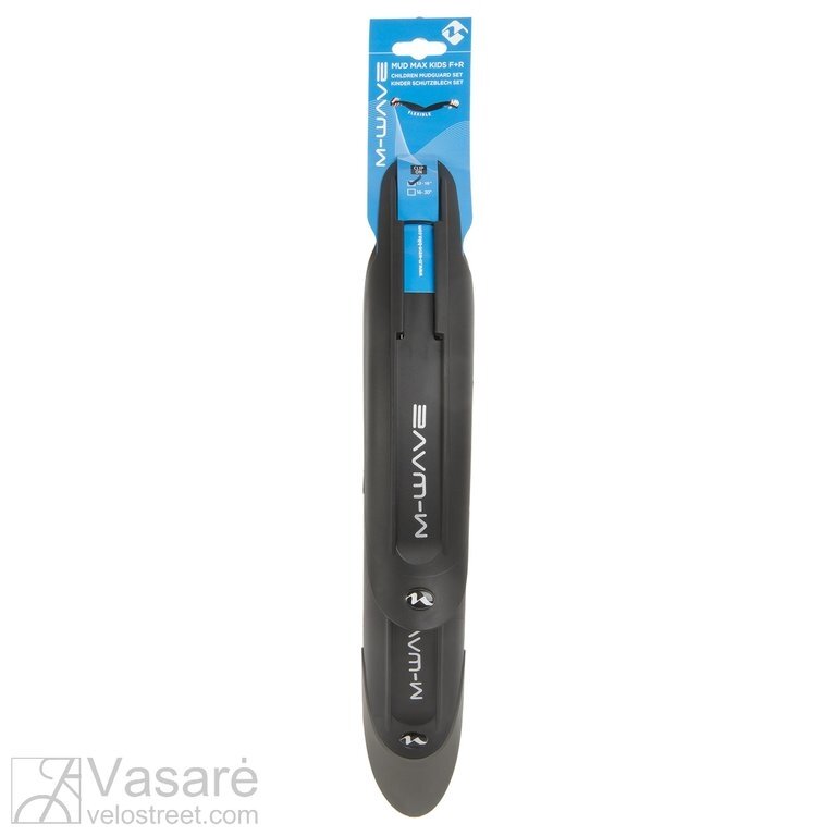 Purvasaugių k-tas 12-18" M-WAVE juodas plastikinis 1 Purvasaugių k-tas 12-18" M-WAVE juodas plastikinis 1