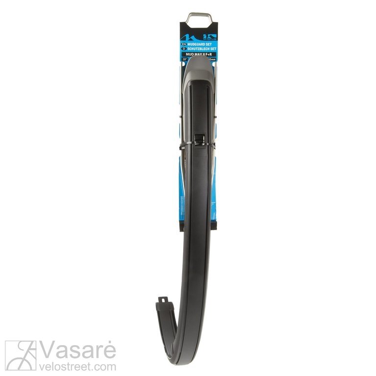 Purvasaugių k-tas 28" M-WAVE juodas plastikinis 1 Purvasaugių k-tas 28" M-WAVE juodas plastikinis 1