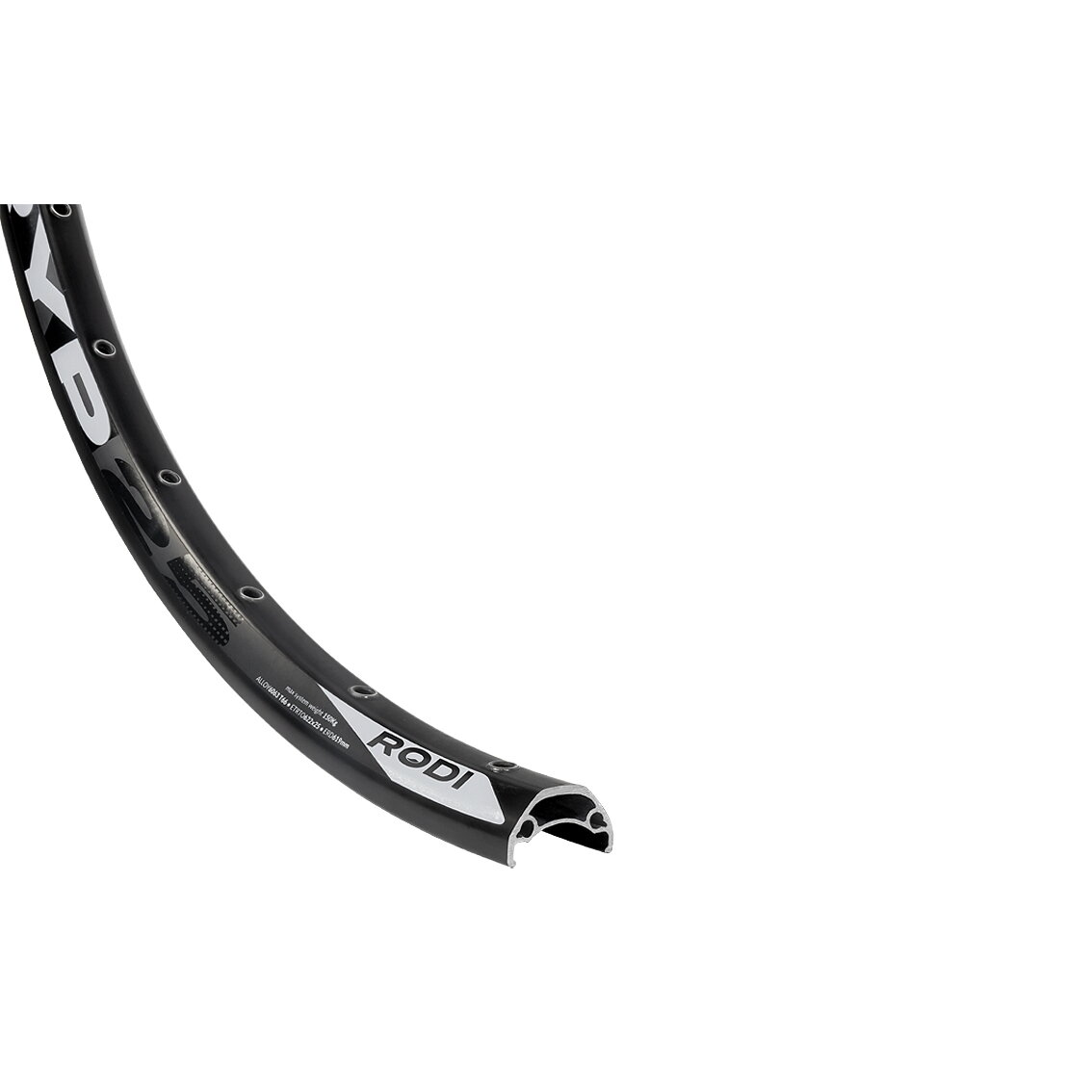 Ratlankis Rodi Tryp 25 EVO 27.5" juodas Ratlankis Rodi Tryp 25 EVO 27.5" juodas