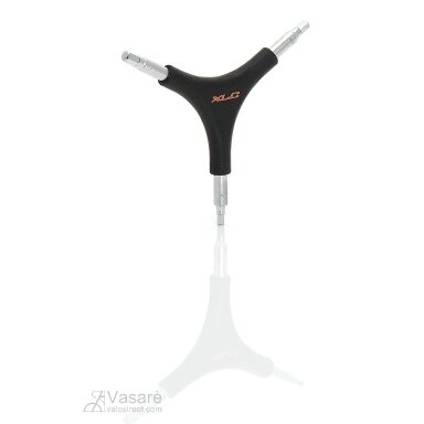 Raktas Y-formos su 4/5/6 mm šešiakampiais XLC TO-AB03 Raktas Y-formos su 4/5/6 mm šešiakampiais XLC TO-AB03