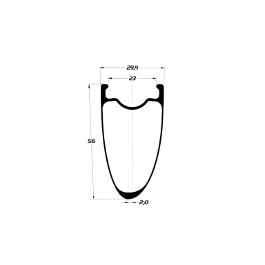 Ratlankis Duke Baccara X 56 SLR2 Disc Brake 700C