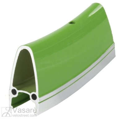 Rim Alloy double 700C 32holes green Rim Alloy double 700C 32holes green