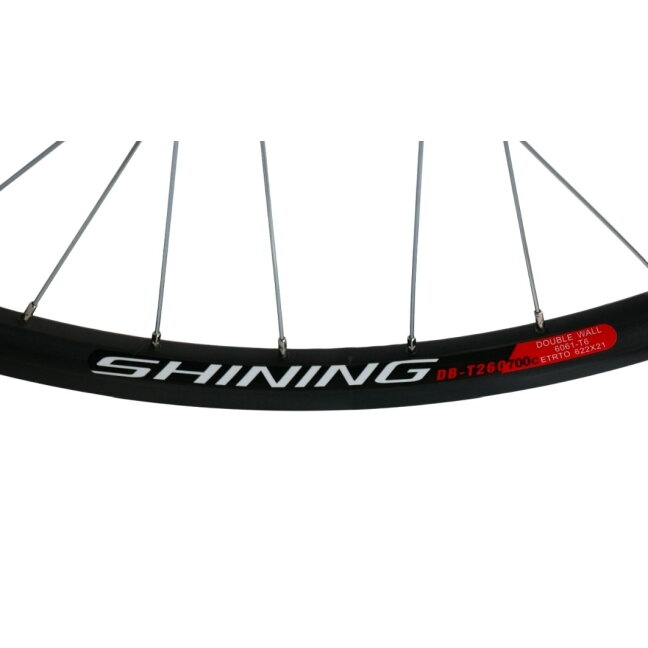 Priekšējais ritenis Shining DB-T260 QR SB 6-Bolt D-brake 28" 2 Priekšējais ritenis Shining DB-T260 QR SB 6-Bolt D-brake 28" 2