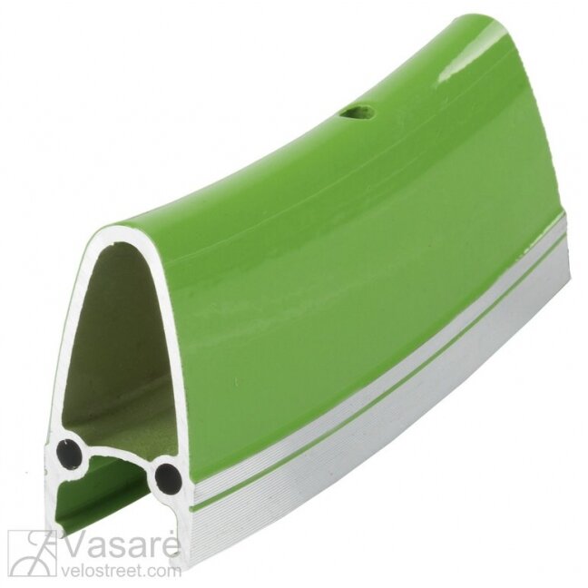 Rim Alloy double 700C 32holes green Rim Alloy double 700C 32holes green