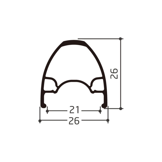 Ratlankis Shining DB-T260 28" 622x21 juodas 1 Ratlankis Shining DB-T260 28" 622x21 juodas 1