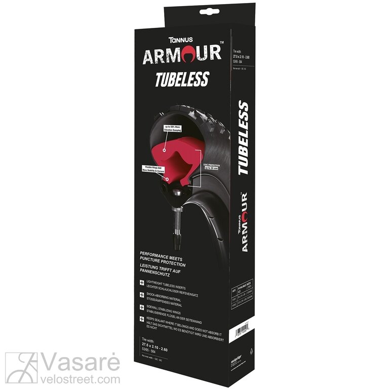 TANNUS Armour TUBELESS 27.5x2.10-2.60