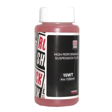 RockShox alyva amortizatoriams, 15wt, 120ml RockShox alyva amortizatoriams, 15wt, 120ml