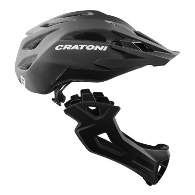 Helmet Cratoni C-Maniac (Freeride), black matt M-L (54-58cm)