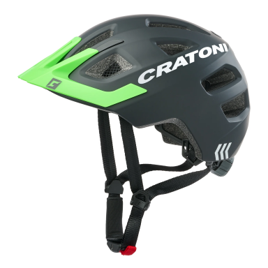 Helmet Cratoni Maxster Pro S/M (51-56cm) black/neongreen matt Helmet Cratoni Maxster Pro S/M (51-56cm) black/neongreen matt