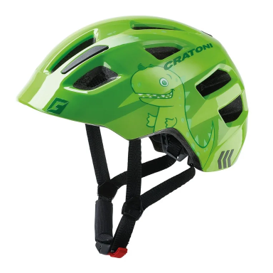 Šalmas Cratoni Maxster XS/S (46-51cm) dino/green gloss Šalmas Cratoni Maxster XS/S (46-51cm) dino/green gloss