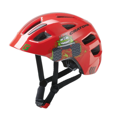 Šalmas Cratoni Maxster XS/S (46-51cm) truck/red gloss Šalmas Cratoni Maxster XS/S (46-51cm) truck/red gloss