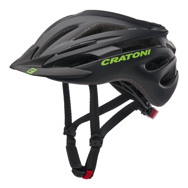 Helmet Cratoni Pacer Jr. black-Lime matt XS-S 50-55cm Helmet Cratoni Pacer Jr. black-Lime matt XS-S 50-55cm