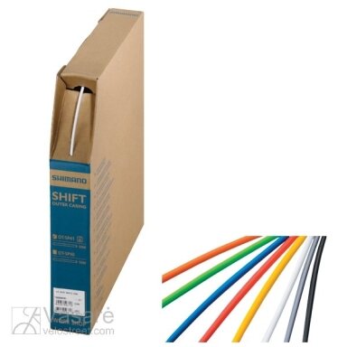 Šarvas stabdžiams Shimano SLR baltas