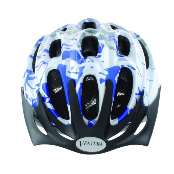 Helmet for youth M size54-58 Blue Spots 2