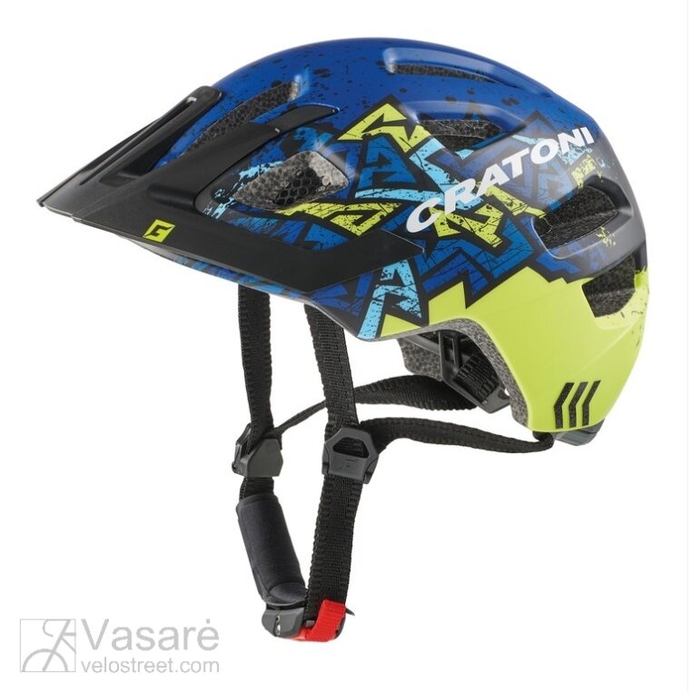 Šalmas Cratoni Maxster Pro (Kid) S/M (51-56cm) wild/blue matt