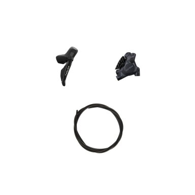 Shimano GRX ST-RX715-R / BR-RX410 Di2 hidraulinis stabdžių ir pavarų rankenėlės komplektas Shimano GRX ST-RX715-R / BR-RX410 Di2 hidraulinis stabdžių ir pavarų rankenėlės komplektas