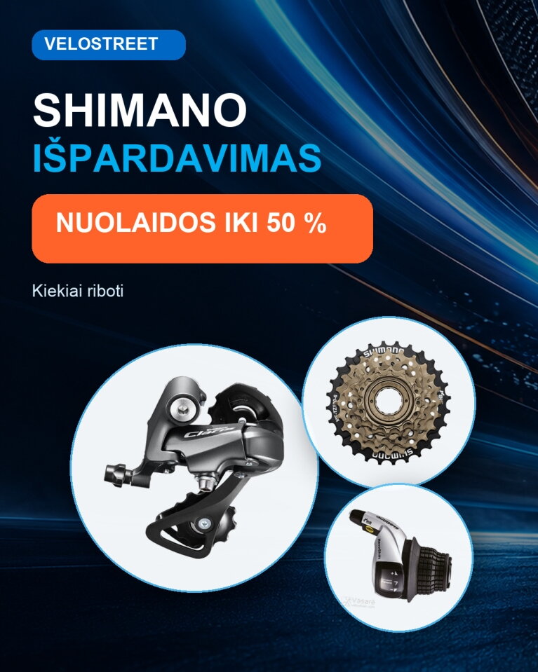 Shimano išpardavimas