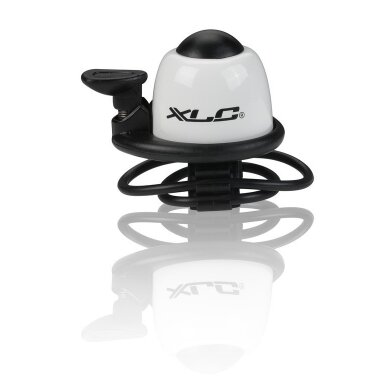 Skambutis XLC Mini DD-M07 baltas Ø 22,2-31,8mm Skambutis XLC Mini DD-M07 baltas Ø 22,2-31,8mm