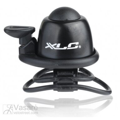 Skambutis XLC Mini DD-M07 juodas Ø 22,2-31,8mm Skambutis XLC Mini DD-M07 juodas Ø 22,2-31,8mm