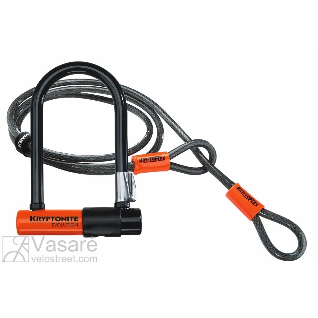 U-lock Kryptonite Evolution Mini-7 WITH FLEX U-lock Kryptonite Evolution Mini-7 WITH FLEX