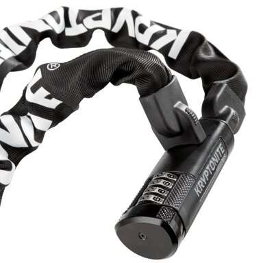 Bicycle lock Kryptonite Keeper 712 Combination Integrated Chain