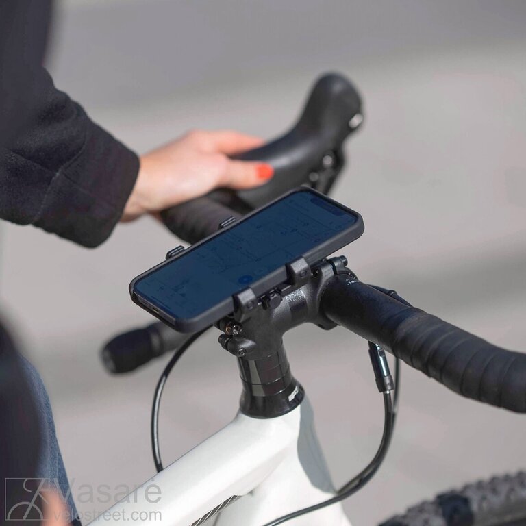 SPC+ Bike komplektas suspaudžiamas Universal Phone Clamp 3 SPC+ Bike komplektas suspaudžiamas Universal Phone Clamp 3