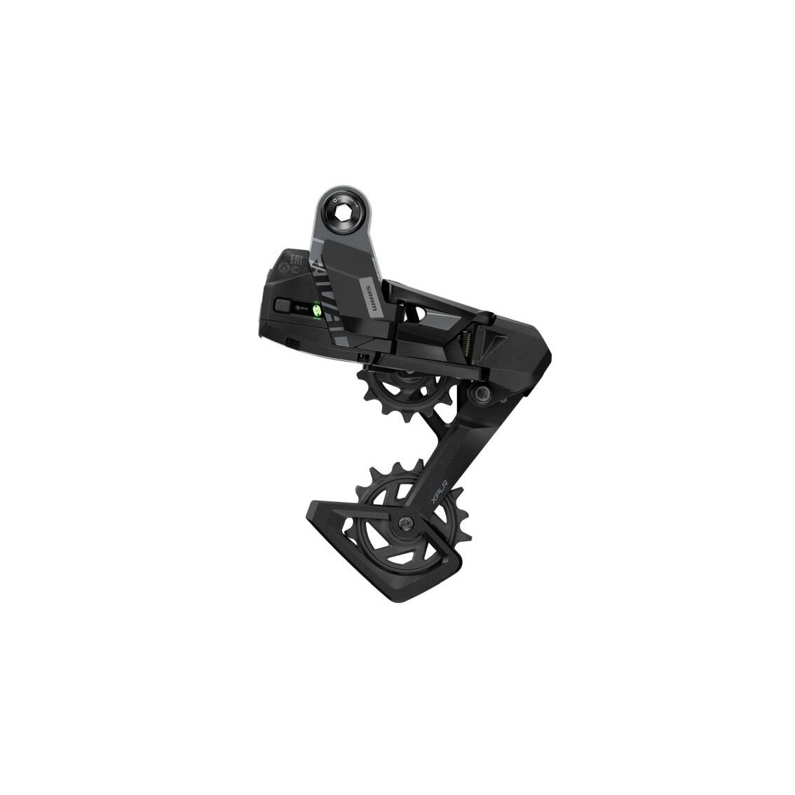 SRAM Rival E1 XPLR AXS galinis pavarų perjungiklis SRAM Rival E1 XPLR AXS galinis pavarų perjungiklis