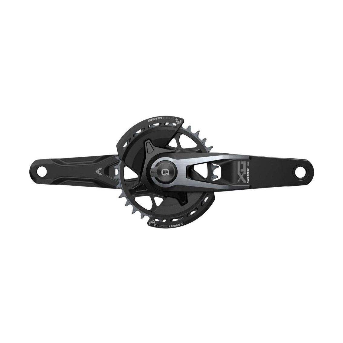 SRAM X0 Eagle AXS T-Type D1 DUB Power Meter Kurbelgarnitur SRAM X0 Eagle AXS T-Type D1 DUB Power Meter Kurbelgarnitur