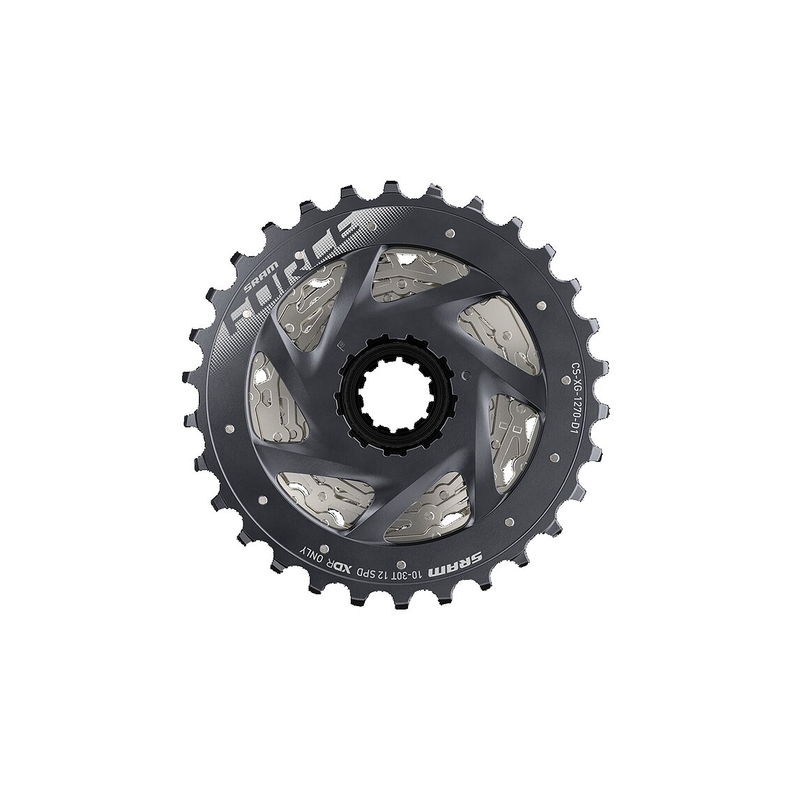 SRAM XG-1270 Force 10-30T XDR Kassette 1 SRAM XG-1270 Force 10-30T XDR Kassette 1