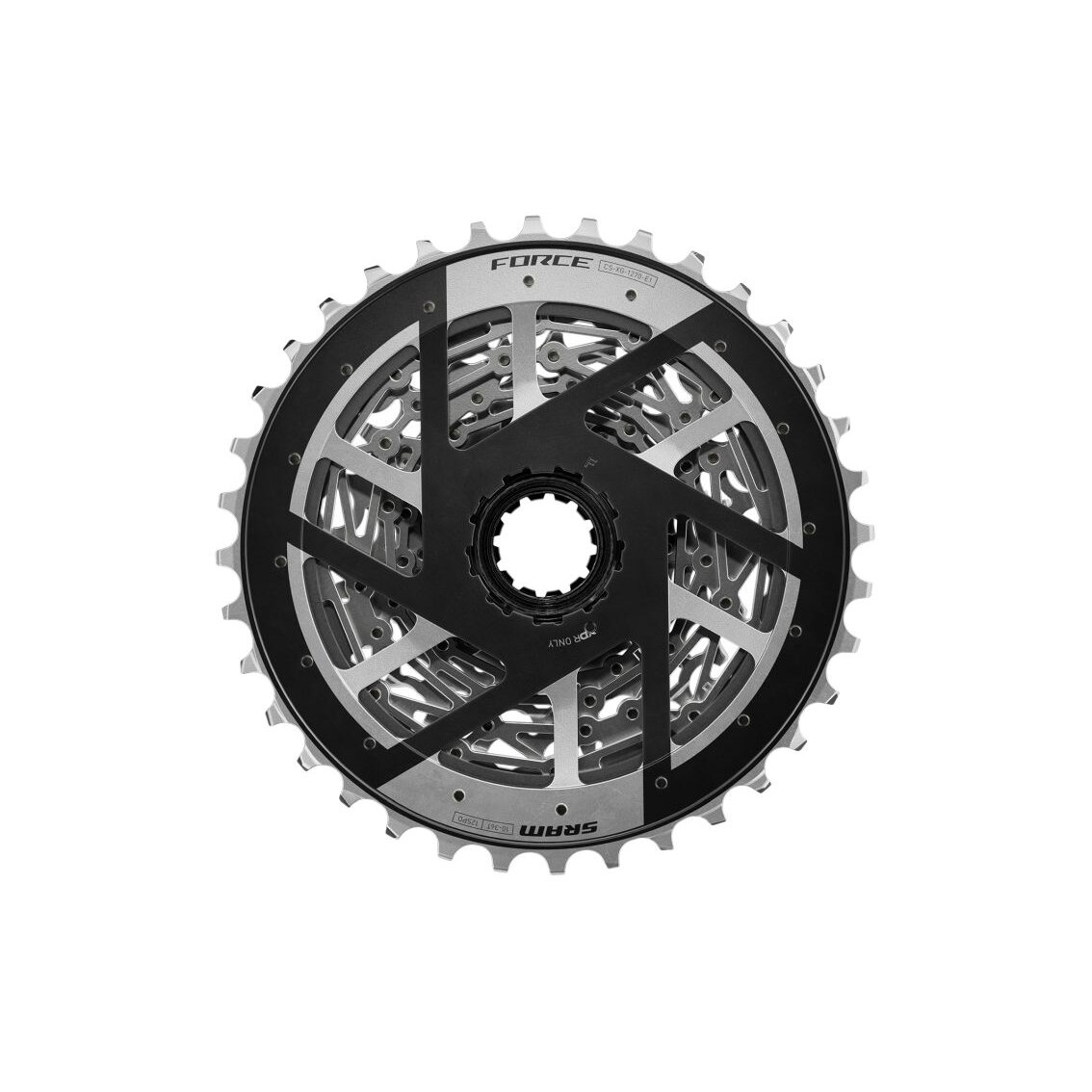 SRAM XG-1270 Force E1 12 ātrumu kasete 3 SRAM XG-1270 Force E1 12 ātrumu kasete 3