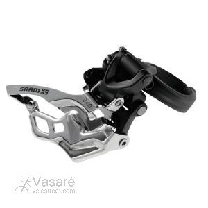 SRAM Front Derailleur X-5 2x10 Low Clamp 31.8/34.9 Black Dual Pull SRAM Front Derailleur X-5 2x10 Low Clamp 31.8/34.9 Black Dual Pull