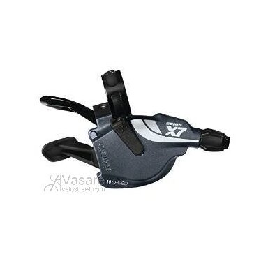 SRAM Shifter X-7 Trigger 10sp Rear Storm Grey ZeroLoss SRAM Shifter X-7 Trigger 10sp Rear Storm Grey ZeroLoss