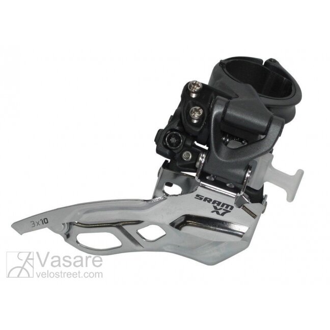 SRAM Front Derailleur X-7 3x10 High Clamp 31.8/34.9 Compact Bottom Pull SRAM Front Derailleur X-7 3x10 High Clamp 31.8/34.9 Compact Bottom Pull