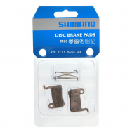 Stabdžių trinkelės Shimano M06-MX Metal pad and spring with split pin (pair)