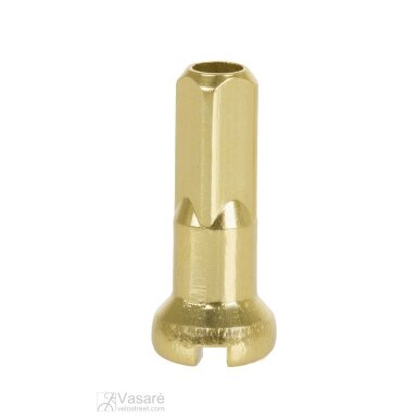 Stipinų galvutė aliuminė 14mm auksinės spalvos Stipinų galvutė aliuminė 14mm auksinės spalvos