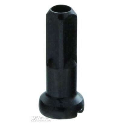 Nipple alloy 14mm black Nipple alloy 14mm black