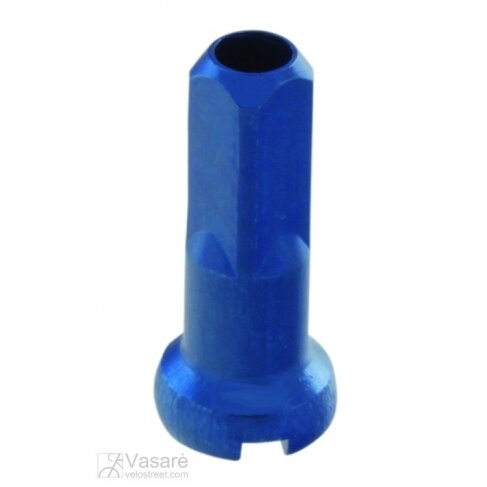 Nipple alloy 14mm blue
