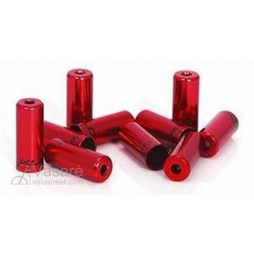 Stabdžių šarvo antgaliukas XLC BR-X10 raudonos spalvos Ø 5,0 mm Stabdžių šarvo antgaliukas XLC BR-X10 raudonos spalvos Ø 5,0 mm