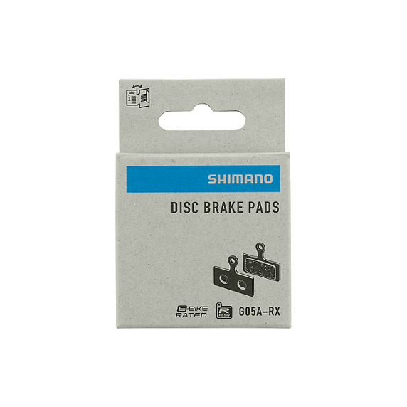 Brake pads Shimano G05A-RX Resin pad and spring with split pin (pair) 2