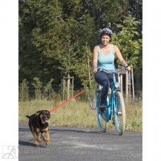 Šuns pavadėlio laikiklis prie dviračio