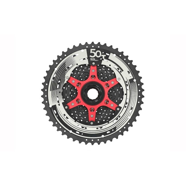 SunRace CSMZ91X kasetė, 12 pavarų, 10-50T, SRAM XD 1