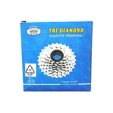 Tri-Diamond CS-7 Kasetė 12-28T 7 pavarų