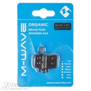 Trinkelės diskiniams stabdžiams, organic