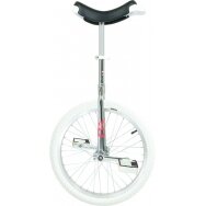 unicycle  OnlyOne 20" chrom Indoor, Alurim, tyre white