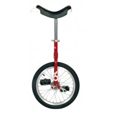 unicycle OnlyOne, 16", red, aluminium rim, black tyre