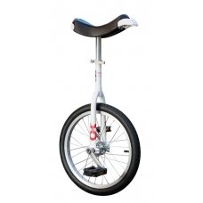 unicycle OnlyOne, 18", white, aluminium rim, black tyre