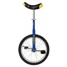 unicycle QU-AX Luxus, 18", blue, aluminium rim, black tyre